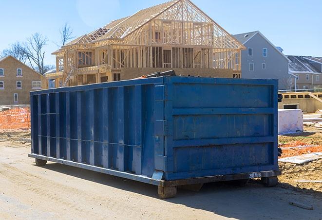 roll-off dumpsters for a neighborhood cleanup event